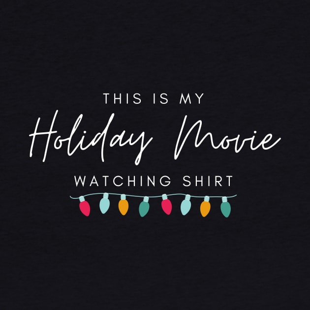 Holiday Movie-Watching Shirt by thecouch